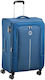 Delsey Caracas Large Travel Suitcase Fabric Blu...