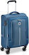 Delsey Caracas Cabin Travel Suitcase Fabric Blu...
