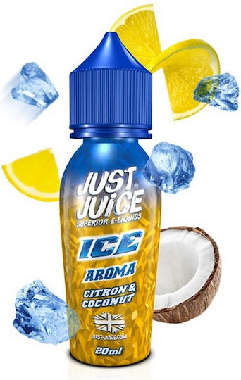 Just Juice Ароматен изстрел Ice Лимон и кокос 20мл/60мл 1бр Citron Coconut