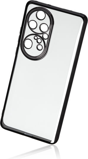 Naxius Plating Back Cover Silicon Negru (Huawei P50 Pro)