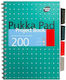 Pukka Σπιράλ Τετράδιο Ριγέ Β5 100 Φύλλων 4 Θεμάτων Project Book Πράσινο
