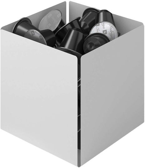 Pam & Co Stainless Steel Capsule Holder 13x13x13cm 116-033