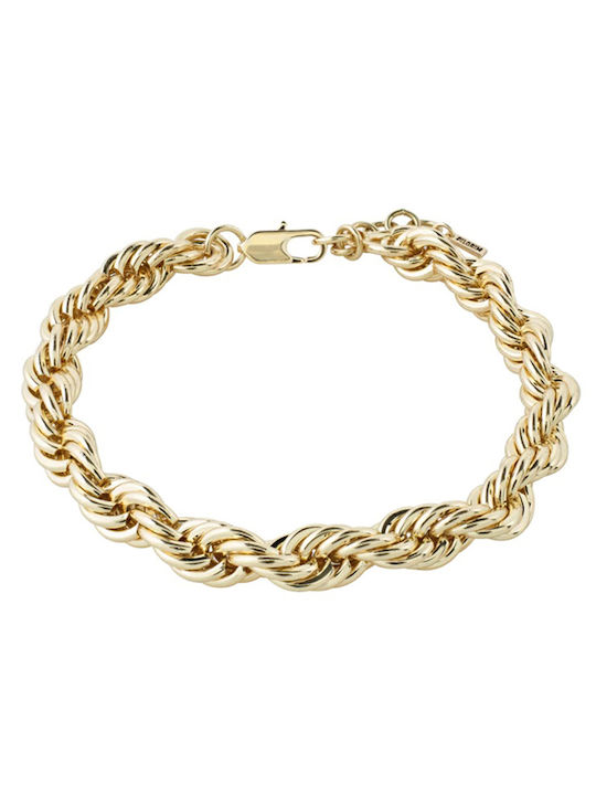 Pilgrim Bracelet Anklet Chain made of Brass Gold Plated