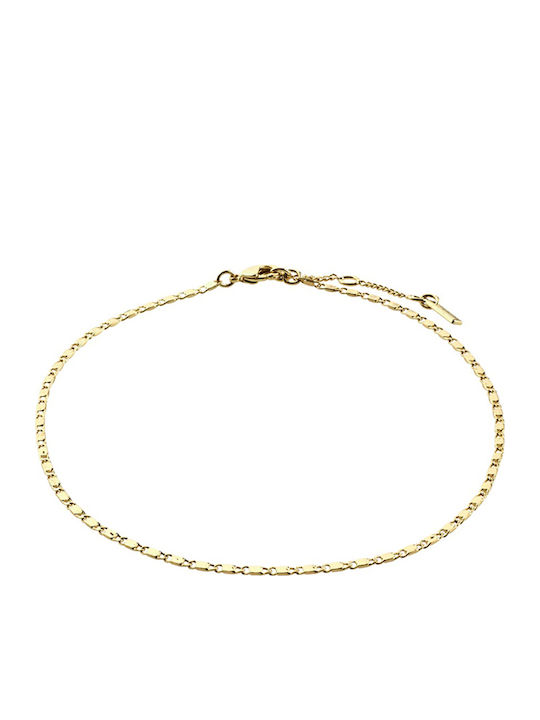 Pilgrim Gold Plated Brass Anklet