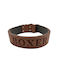 ByLeather Hundehalsband Leder in Braun Farbe Klein 60cm