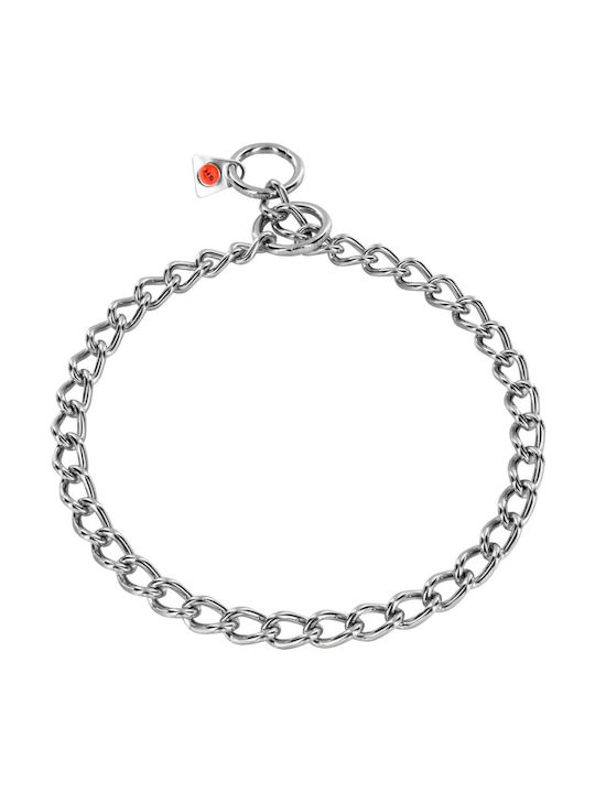 Sprenger Choke Chain in Silver Color Small 3mm x 45cm