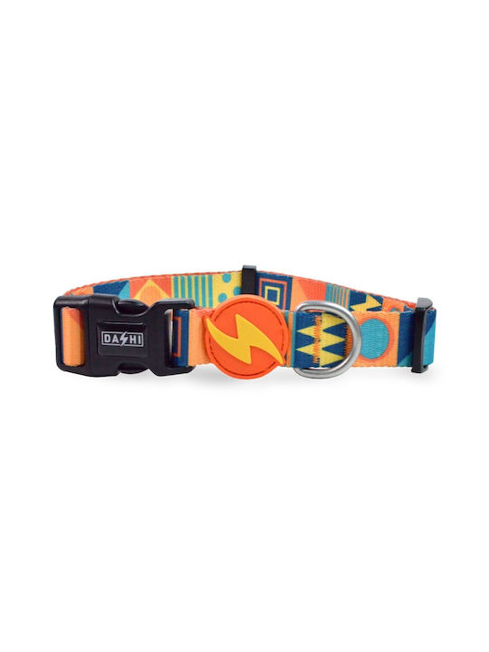 Dashi Dog Collar in Orange color Large