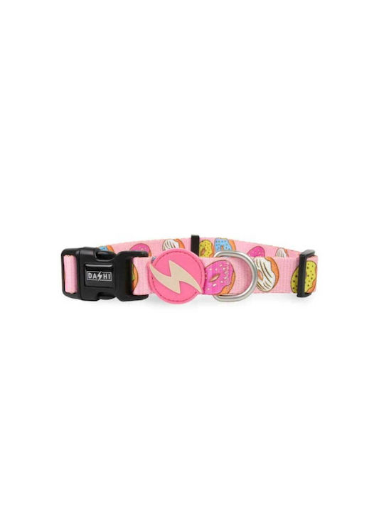 Dashi Donut Dog Collar Small Pink