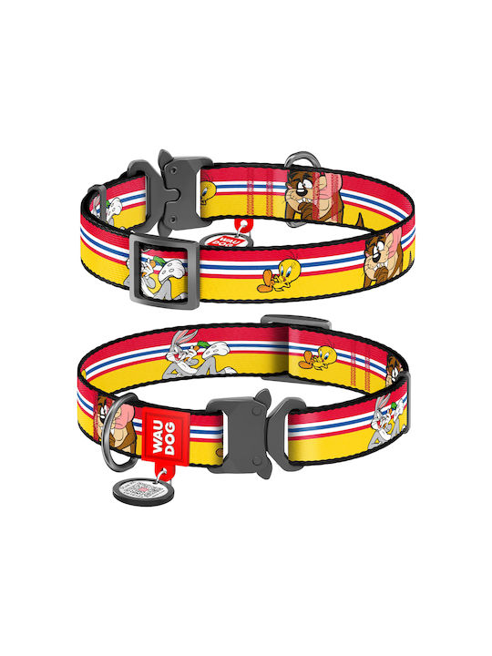 WauDog Dog Collar 15mm Multicolour