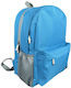 +Efo Duo Schulranzen Rucksack Junior High-High School mit Flaschenhalter Hellblau 30lt 31 x 20 x 41cm