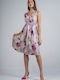 Bellino Summer Midi Dress for Wedding / Baptism Floral