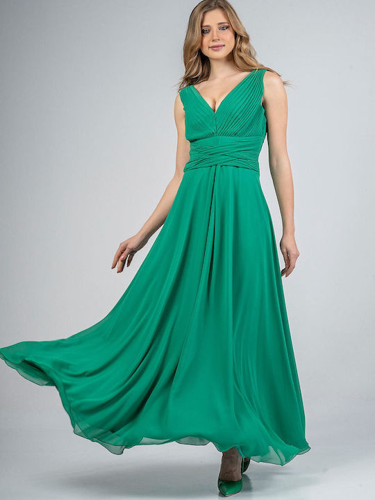 Bellino Sommer Maxi Kleid Grün