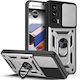 Orso Combo Kickstand Slide Umschlag Rückseite Magnetisch Gray (Poco F5 Pro)