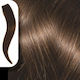Highlife Haarteile mit Echthaar in Kastanie Farbe 6 50cm