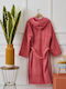 Cokitex Pure Hooded Bathrobe Rose 450gr/m²