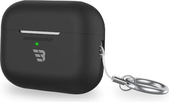 Baykron Premium Hülle Silikon in Schwarz Farbe für Apple AirPods Pro