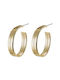 Pilgrim Earrings Hoops Gold Plated