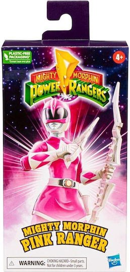 Φigură de acțiune Power Rangers Mighty Morphin Pink Ranger pentru copii de 4+ ani ani 15cm cm