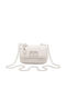 Leather Women's Bag Shoulder White
