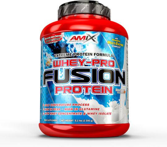 Whey Pure Fusion Protein Протеин Суроватъчен с Вкус Double White Chocolate 2.3kg