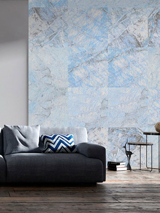 Wall Mural Fabric Blue L1000xW50cm