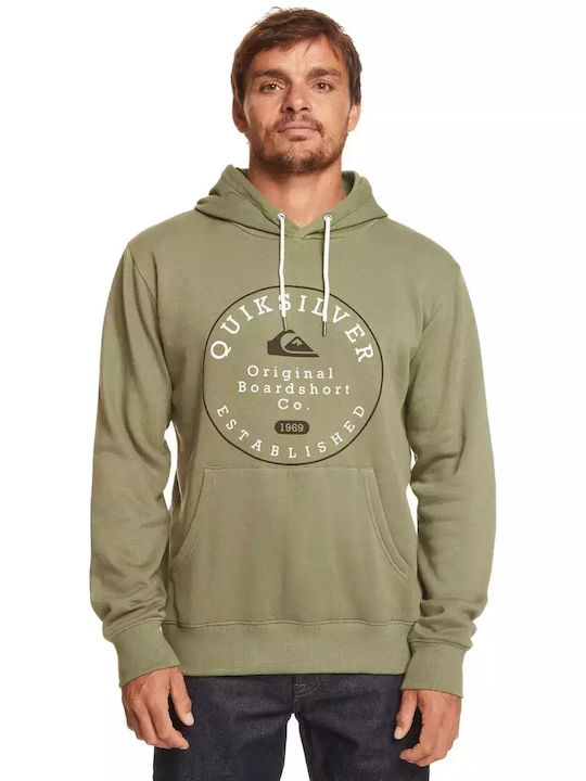 Quiksilver Men's Sweatshirt with Hood and Pocke...