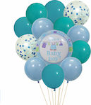 Set of 13 Balloons Foil Birthday-Celebration