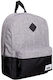 KalGav School Bag Backpack Junior High-High School Gray with Water Bottle Holder 25Liters