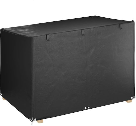 vidaXL Waterproof Garden Swing Cover Black 215x150x150cm