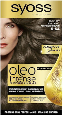 Syoss Oleo Intense 5-54 Ash Light Brown 50ml