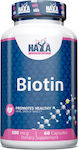 Haya Labs Biotin Vitamin für die Haare, die Haut & die Nägel 60 Mützen