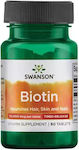 Swanson Biotin Vitamin for Hair, Skin & Nails 10000mcg 60 tabs