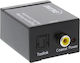 InLine Μετατροπέας RCA / Toslink female σε RCA female Κόκκινο 1τμχ 65002