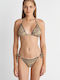 Bikini Slip mit Schnürchen Gray