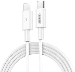 Remax RC-175c USB 2.0 Cable USB-C male - USB-C 100W White 1m