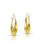 Hillas Earrings Hoops Gold Plated