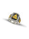 Hillas Men's Silver Ring