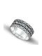 Hillas Ring Small Wedding Band made of Silver