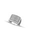 Hillas Men's Silver Ring