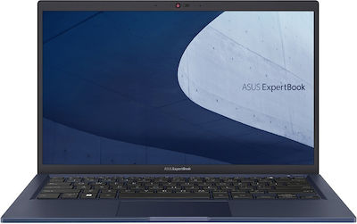 Asus ExpertBook B1 B1400CBA-GR51C0X 14" FHD (Kern i5-1235U/8GB/512GB SSD/W11 Pro) Star Black (GR Tastatur)