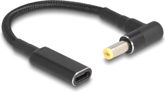 Powertech to Acer 5.5x1.7mm Konverter DC männlich zu USB-C weiblich 1Stück