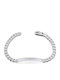 Hillas Men's Bracelet Id with Name made of Silver