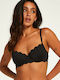 Underwire Bikini Bra with Adjustable Straps Black