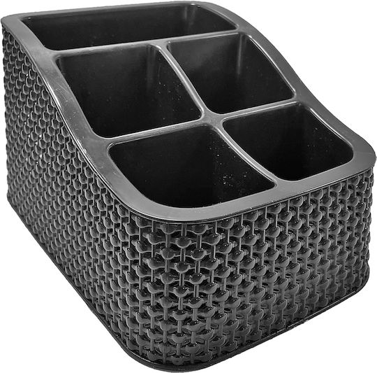 TnS Abtropfgestell für Besteck Kunststoff Grau 15x20x11cm