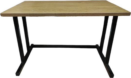 Βάση για Φούρνο Μικροκυμάτων Μεταλλική 57x36x36εκ. Καφέ