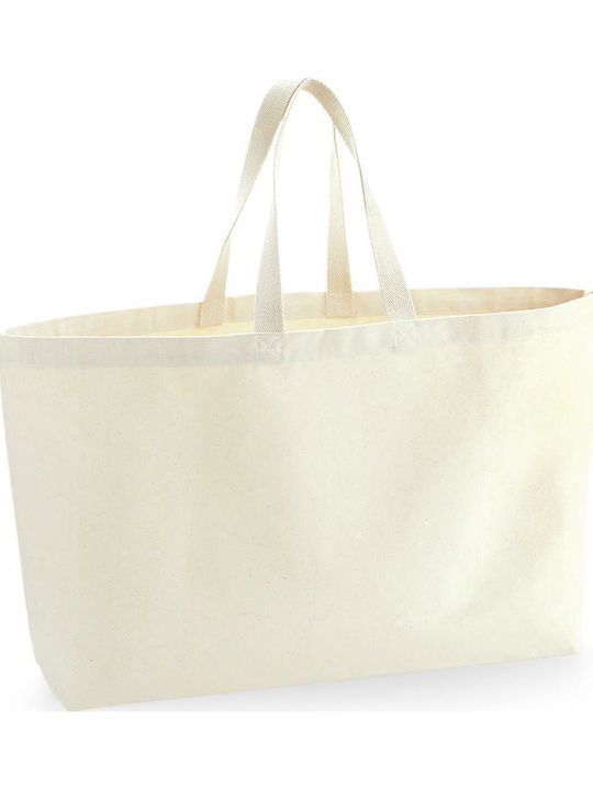 Westford Mill Stoff Strandtasche Natur