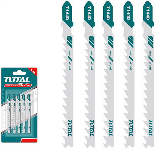 Total TAC51144D Λάμες για Ξύλο 100mm 5τμχ