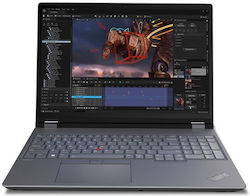 Lenovo ThinkPad T16 Gen 2 16" IPS 165Hz (Ядро i9-13980HX/32ГБ/1000ГБ SSD/W11 Pro) Буреносно сиво (Гръцка клавиатура)