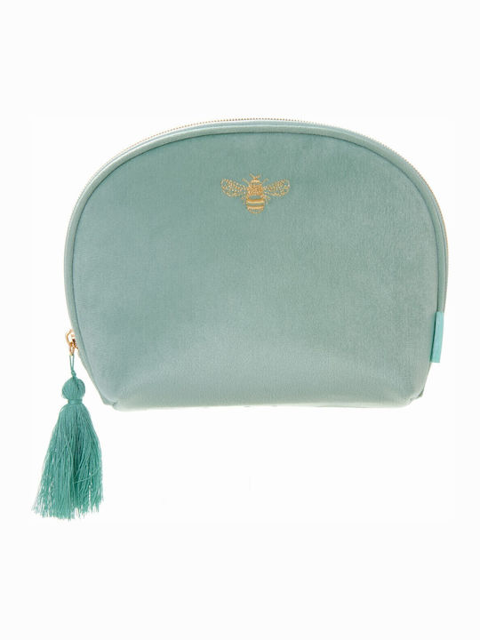Damen Necessaire in Türkis Farbe 25cm