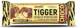 Amix Tigger Crunchy Băta Proteică cu Aromă Marzipan Cake 60gr